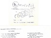 8.  Locally-produced Christmas card for 1965